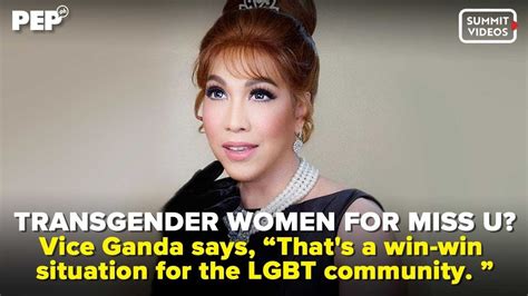 pagsali ng mga transgender sa miss universe|Vice Ganda, kung bakit OK lang sumali ang transwomen sa Miss .